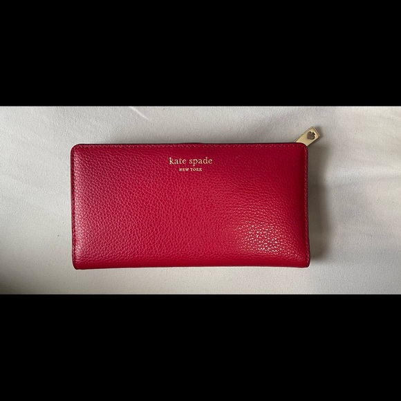 Handbags - Red Kate Spade Wallet
